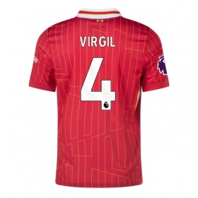 Liverpool Virgil van Dijk #4 Heimtrikot 2024-25 Kurzarm